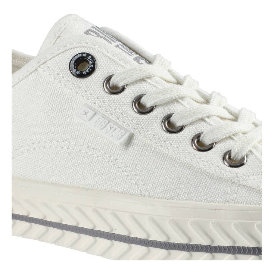 Białe Trampki Big Star Damskie Wygodne Półbuty