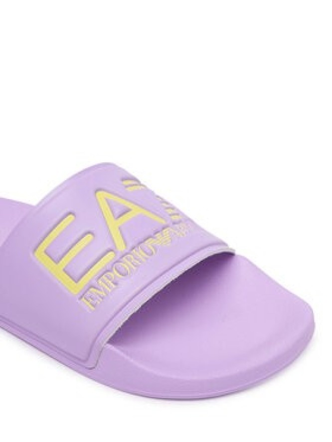 EA7 Emporio Armani Klapki 7X000108 AF15118 MZ628 Fioletowy