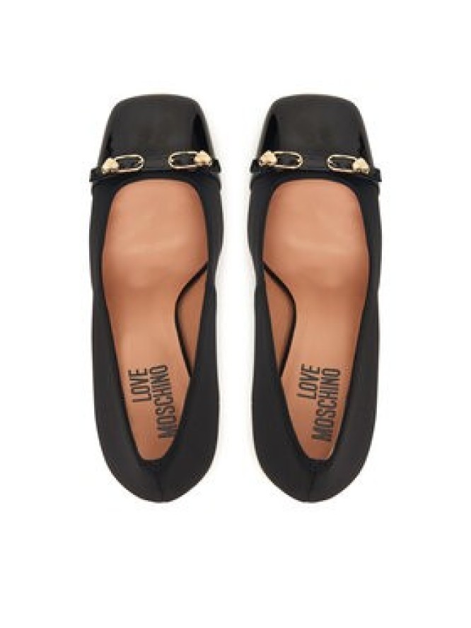 LOVE MOSCHINO Czółenka JA10319G1PIM200A Czarny