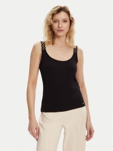 Morgan Top 251-DOUBI Czarny Slim Fit