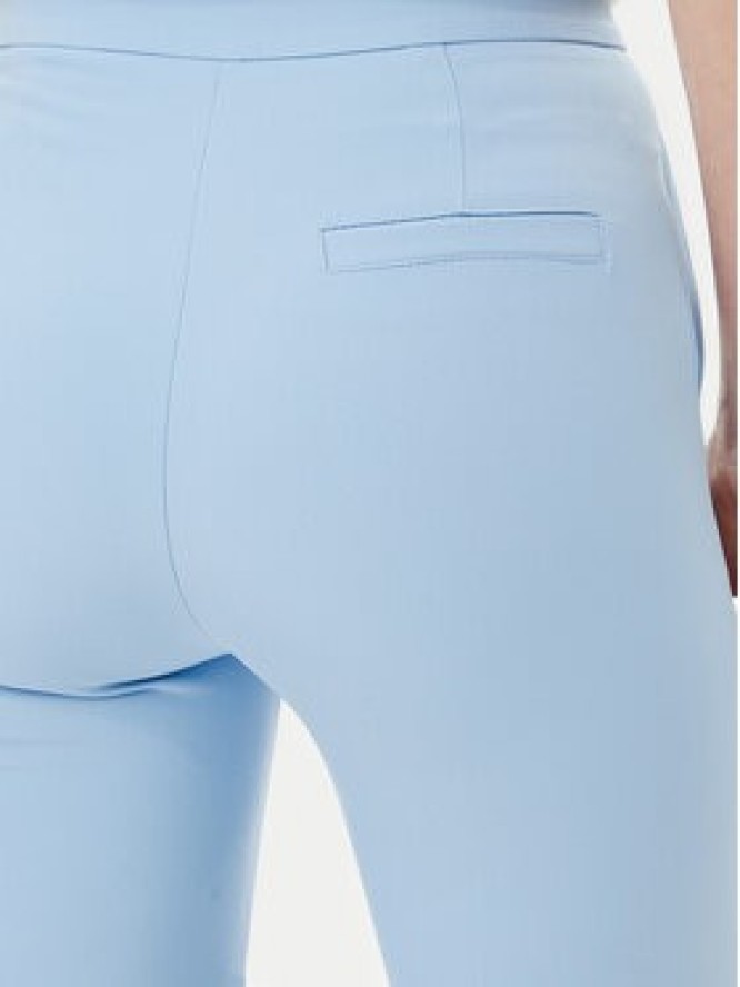 Maryley Spodnie materiałowe 25EB587/43MA Błękitny Regular Fit