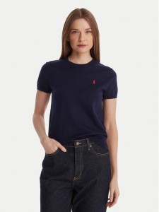 Polo Ralph Lauren T-Shirt 211971872004 Granatowy Slim Fit