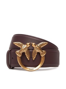 PINKO Pasek Damski Love Berry H4 Belt AI 25-26 PLT01 100120 A0F1 Fioletowy