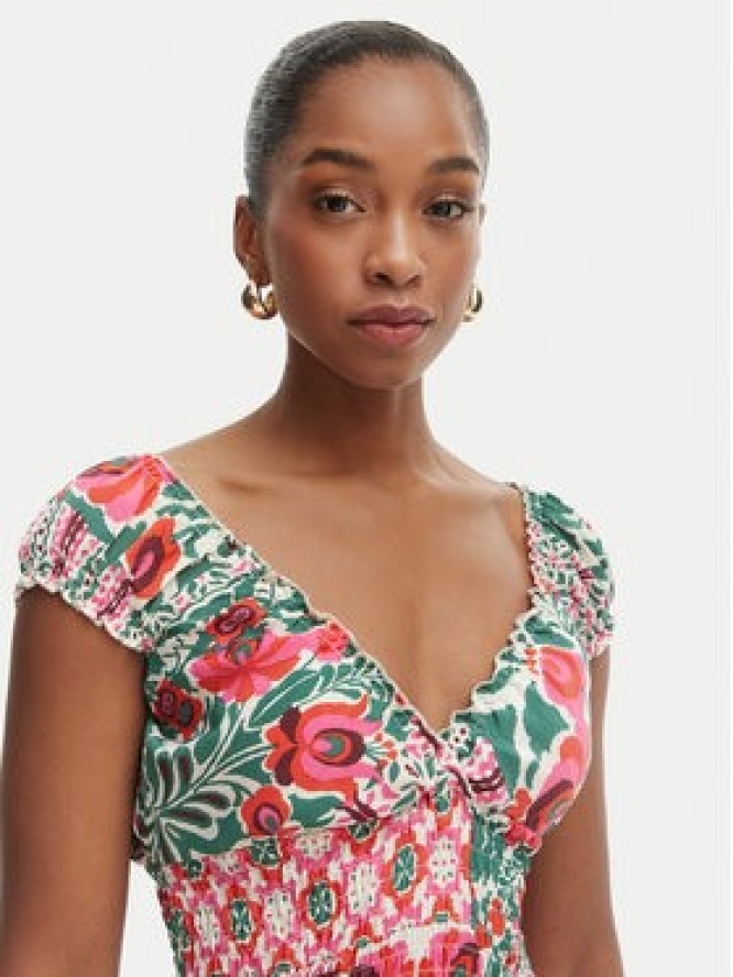 Iconique Sukienka letnia Shirley IC26-096 Kolorowy Regular Fit