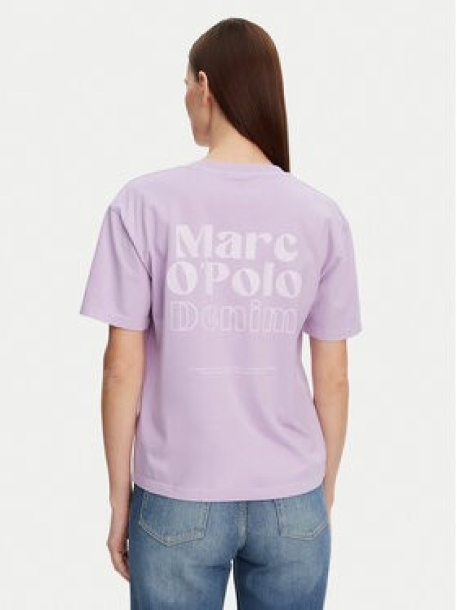 Marc O'Polo Denim T-Shirt 500 0005 950 Fioletowy Relaxed Fit