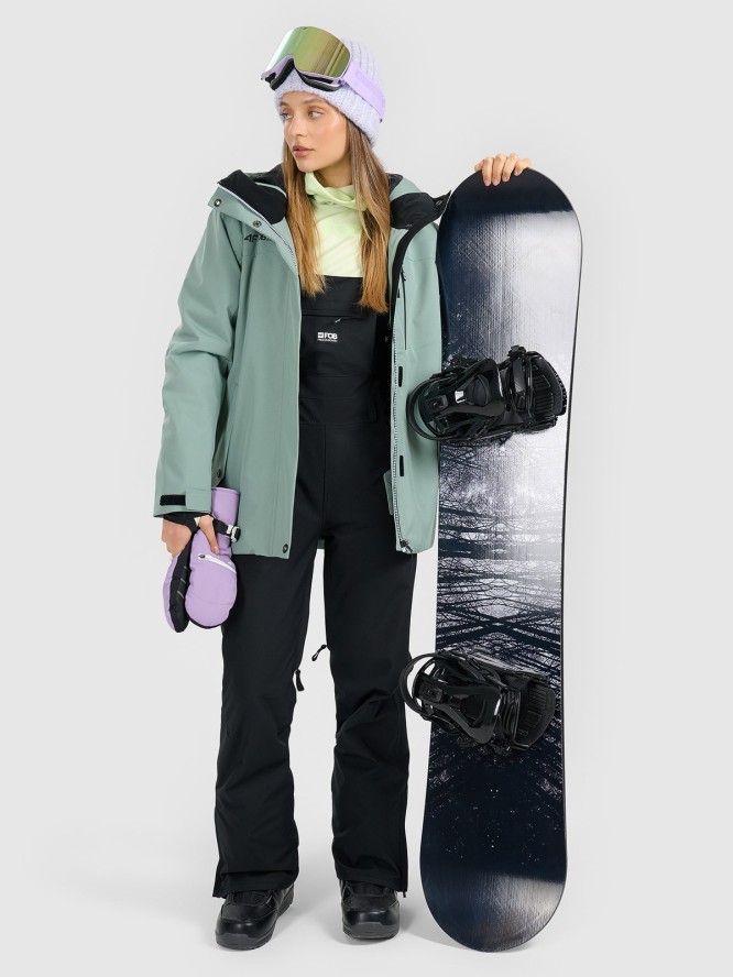 4F Kurtka snowboardowa membrana 15000 damska - zielona M