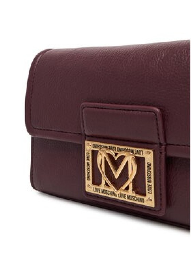 LOVE MOSCHINO Torebka JC4093PP1NLI0552 Bordowy