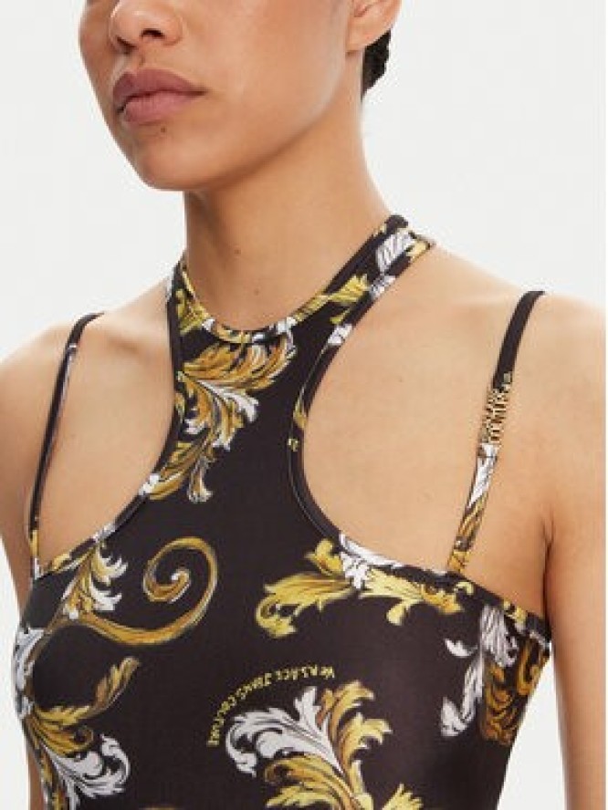 Versace Jeans Couture Sukienka koktajlowa 78HAO914 Czarny Slim Fit