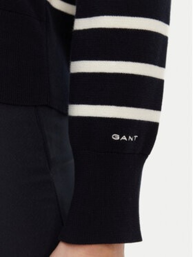 Gant Kardigan 4805319 Granatowy Regular Fit