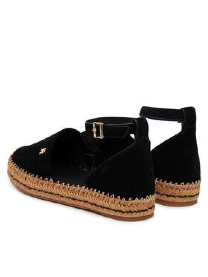 Tommy Hilfiger Espadryle Th Platform Espad Suede Strap FW0FW09144 Czarny