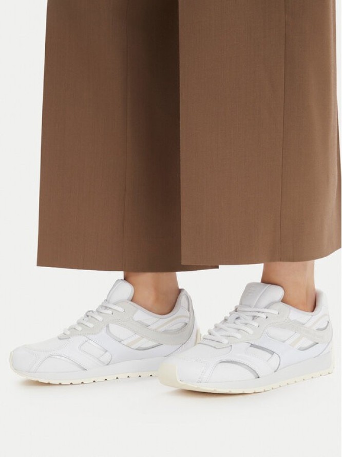 Tommy Hilfiger Sneakersy Th Modern Runner Mix Mat FW0FW09098 Biały