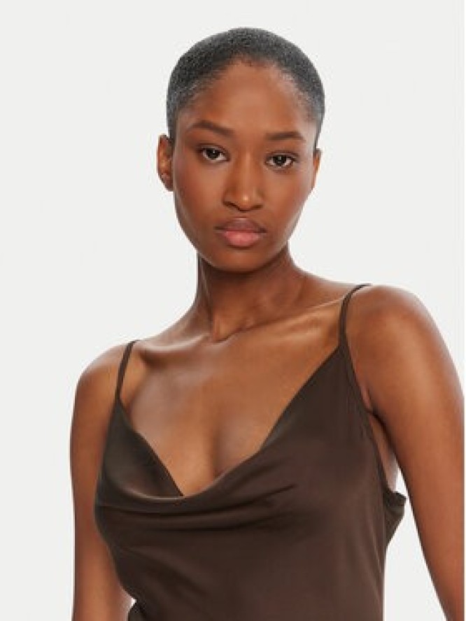 Guess Sukienka codzienna W5GK85 WH9C2 Brązowy Regular Fit