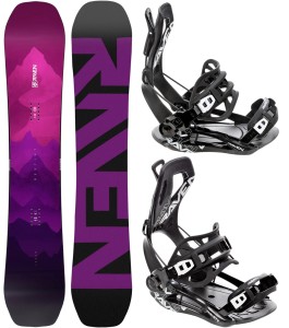 Zestaw Snowboard Raven Destiny + Wiązania Raven FT360