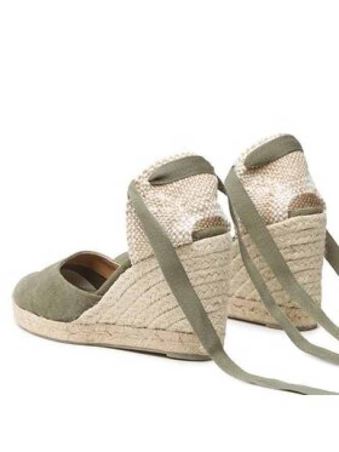 Castañer Espadryle Carina/8/002 021642-414 Zielony