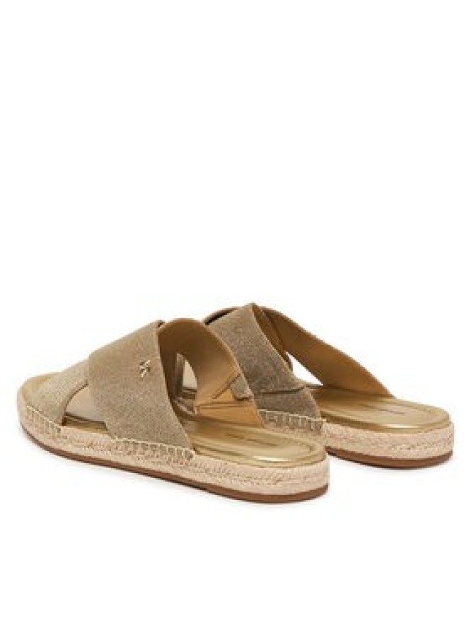 MICHAEL Michael Kors Espadryle Kenzie 40S6KZFS3D Złoty