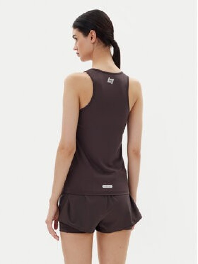 EA7 Emporio Armani Koszulka techniczna 7W000237 AF12509 U6278 Brązowy Regular Fit