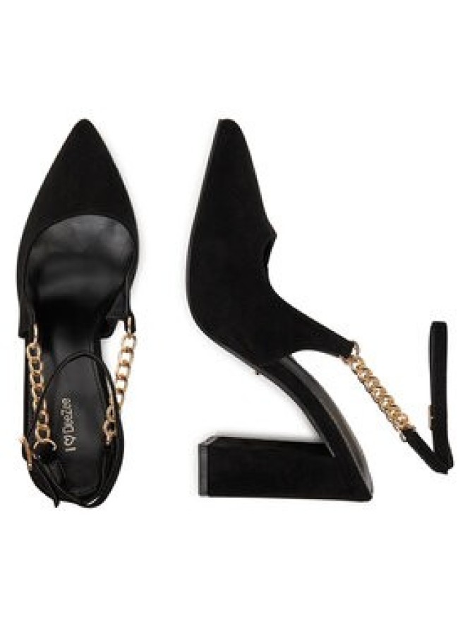 DeeZee Sandały HT368-1 Czarny