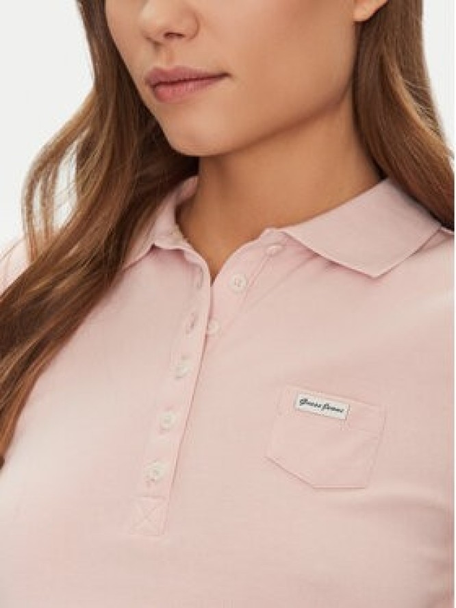 Guess Jeans Polo W5GP24 KCYR1 Beżowy Regular Fit