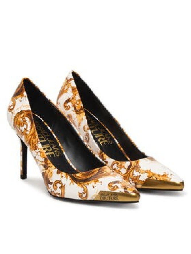 Versace Jeans Couture Szpilki 80VA3S50 ZS366 G03 Biały