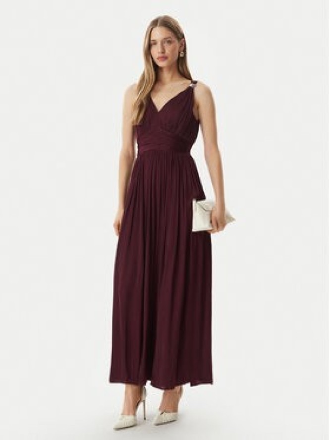 Morgan Sukienka wieczorowa 261-RLOUNA Bordowy Regular Fit
