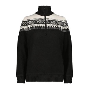 Sweter z dzianiny komfortowy damski CMP