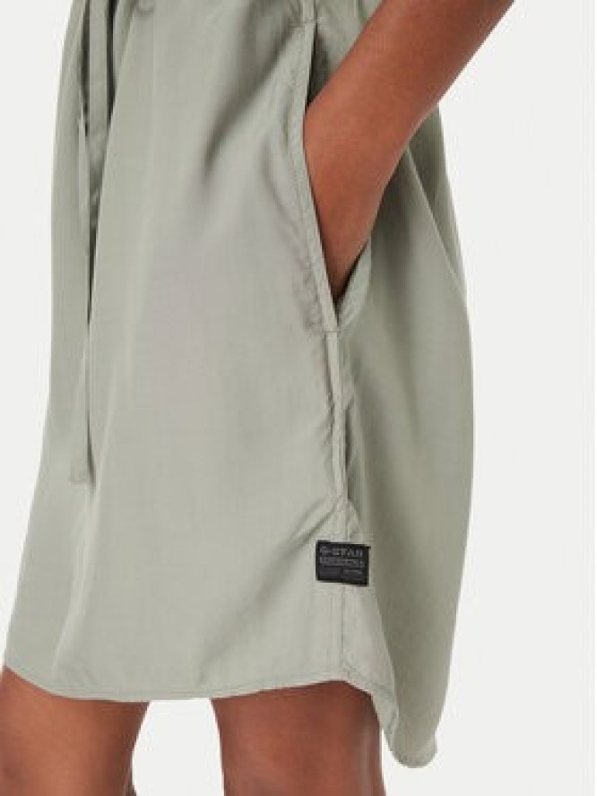 G-Star Raw Sukienka codzienna D29019-D724 Zielony Regular Fit