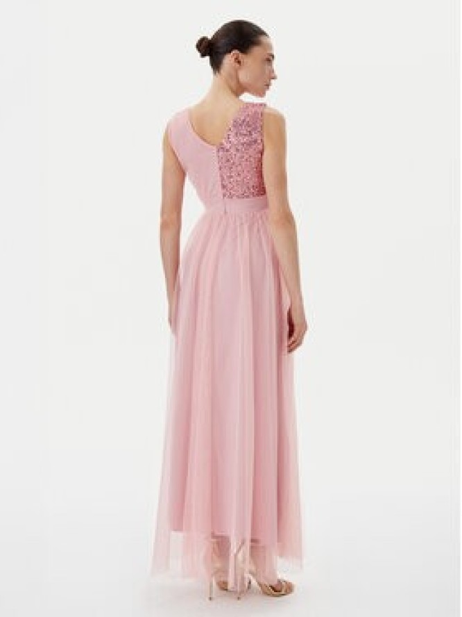 Rinascimento Sukienka wieczorowa CFC0123704003 Różowy Regular Fit