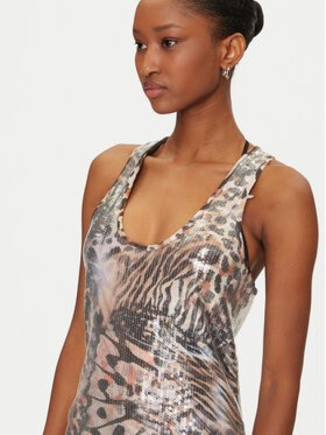 Guess Sukienka codzienna E5GK04 KCR72 Brązowy Bodycon Fit