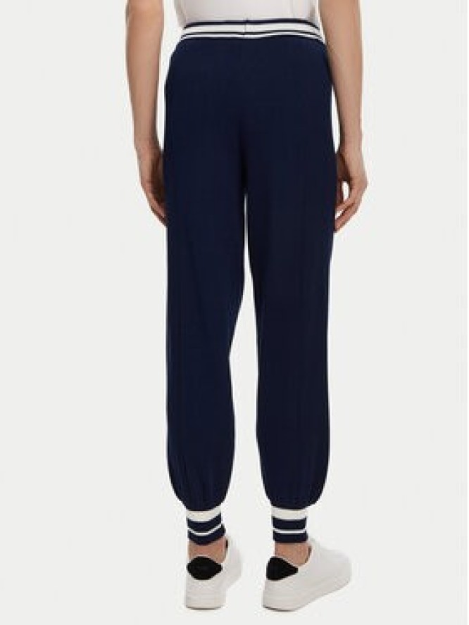 Fracomina Spodnie dzianinowe FJ25SV2001K41601 Granatowy Regular Fit