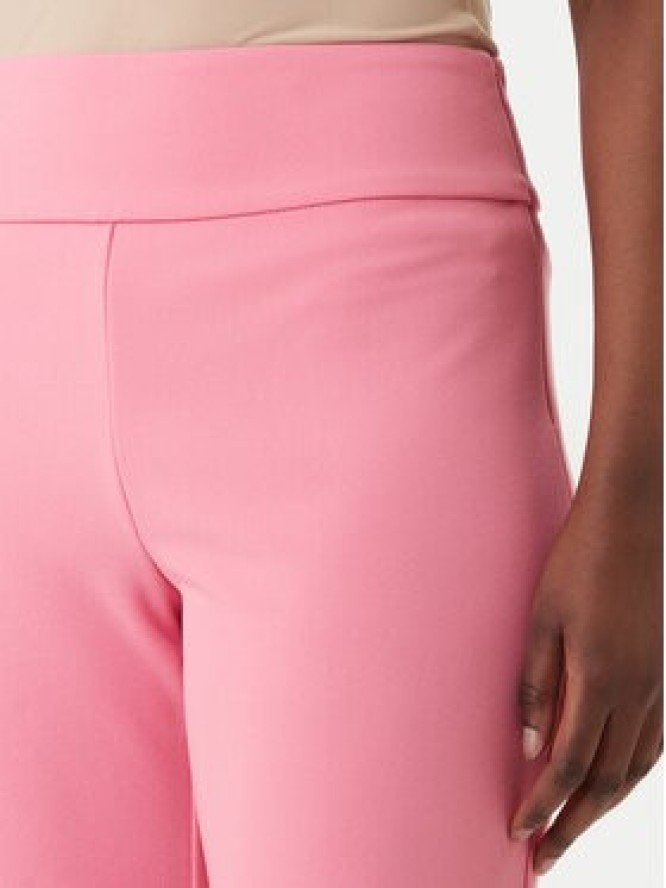 Rinascimento Spodnie materiałowe CFC0127875003 Różowy Straight Fit