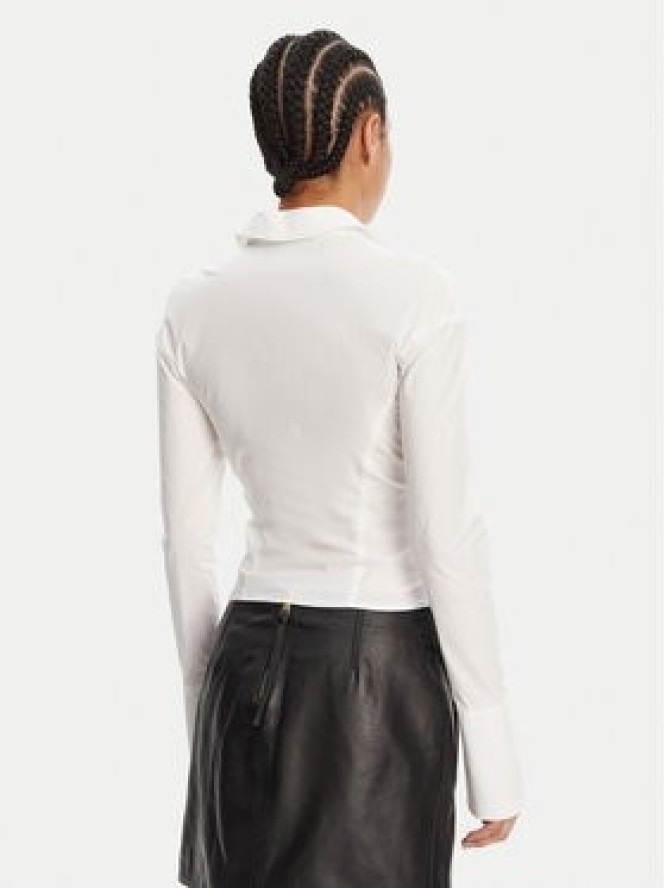 Versace Jeans Couture Koszula 78HAL203 Biały Slim Fit