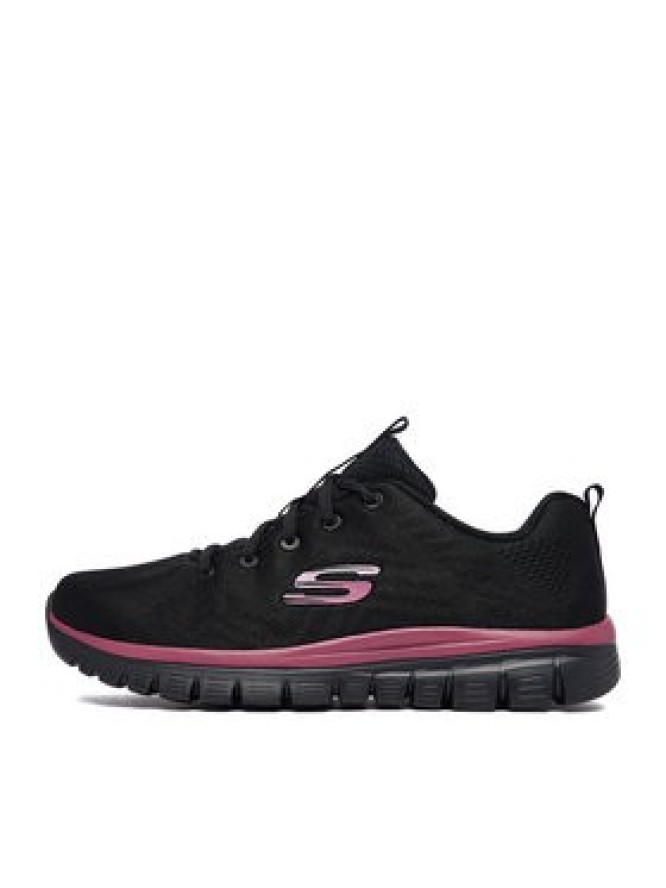 Skechers Sneakersy C-GRACEFUL 12615 BKMV Czarny