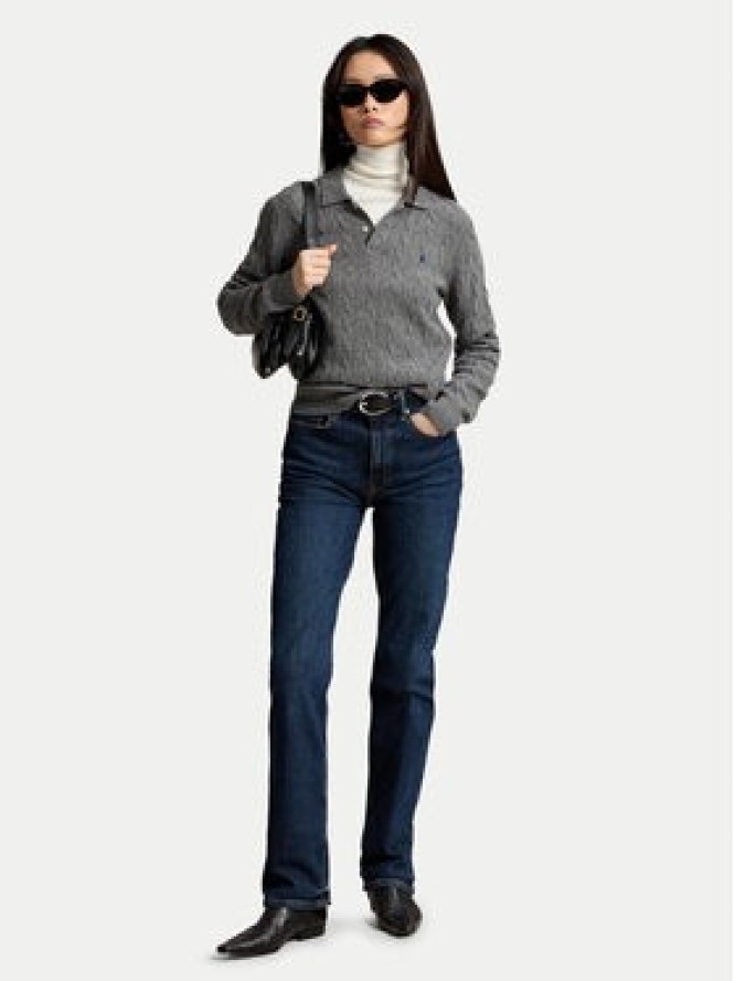 Polo Ralph Lauren Sweter 211972132500 Szary Regular Fit