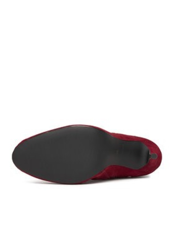 Eva Minge Botki EO-MARY-121949 Bordowy