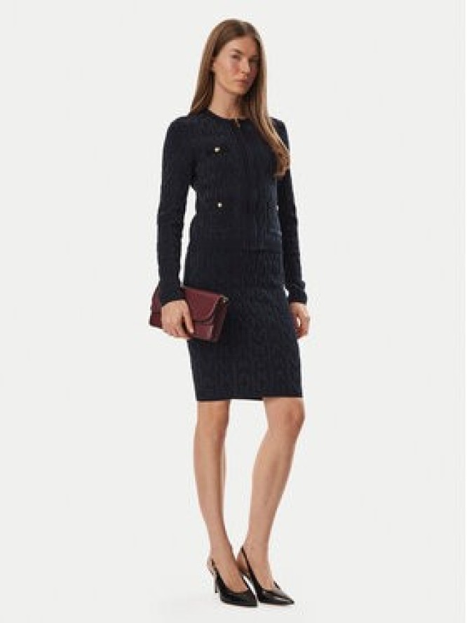 Marciano Guess Spódnica ołówkowa G6BD15 Z1932 Granatowy Slim Fit