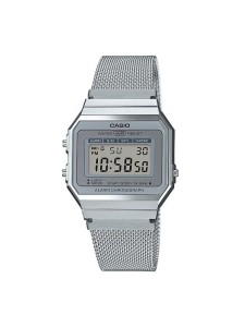 Casio Zegarek Vintage A700WEM-7AEF Srebrny
