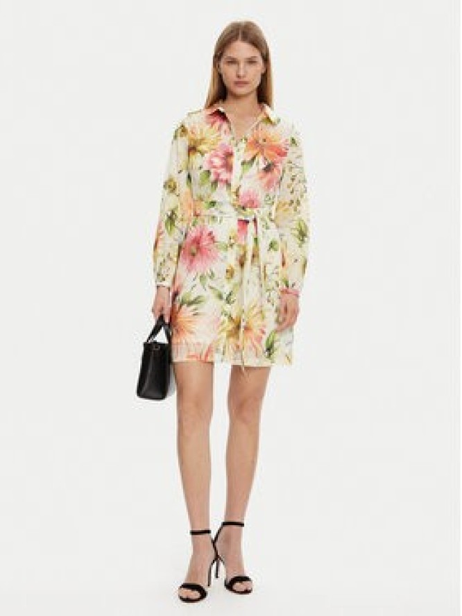 Guess Sukienka koszulowa W5GK65 WH6C0 Kolorowy Regular Fit