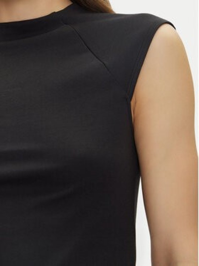 Calvin Klein Bluzka Liquid Touch Top K20K208422 Czarny Slim Fit