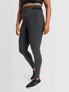 Damskie legginsy ze średnim stanem Hummel TE Curve