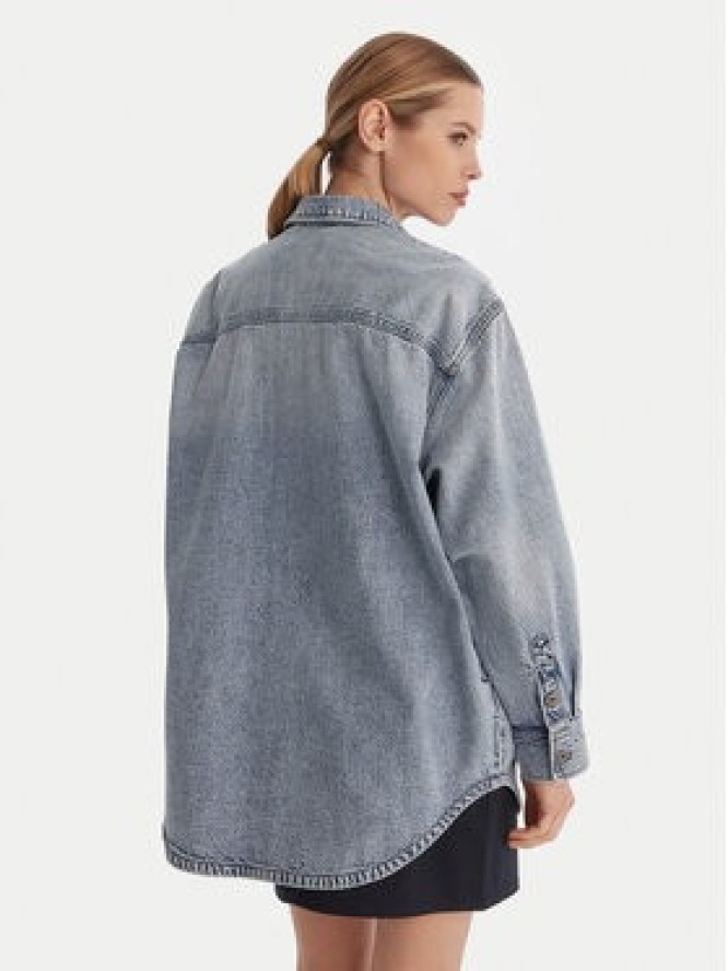 G-Star Raw Koszula jeansowa D26853-D536-G339 Niebieski Oversize