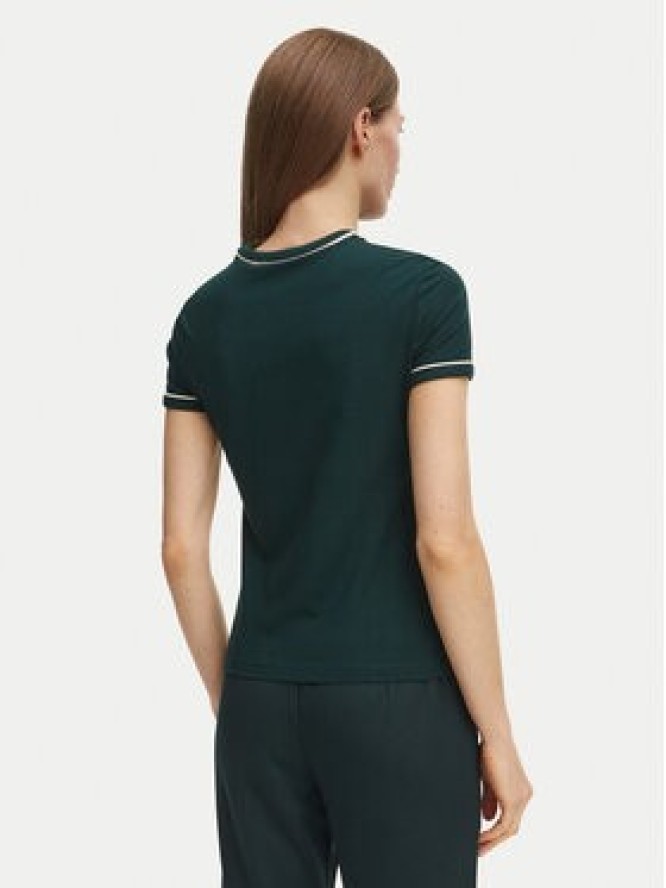 Lacoste T-Shirt TF5289 Zielony ciemny Slim Fit