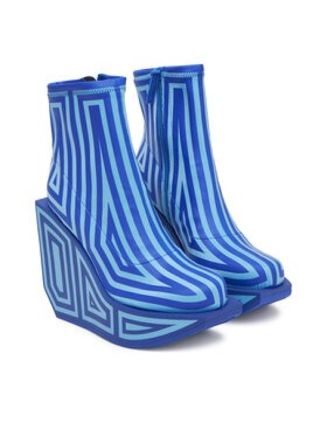 United Nude Botki Wa Bootie Hi 1087965682 Niebieski