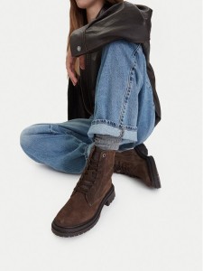 G-Star Raw Trzewiki CEO-WI16-BELLA-01 Brązowy ciemny