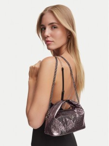Guess Torebka Jewels Mini HWKM22 48740 Srebrny