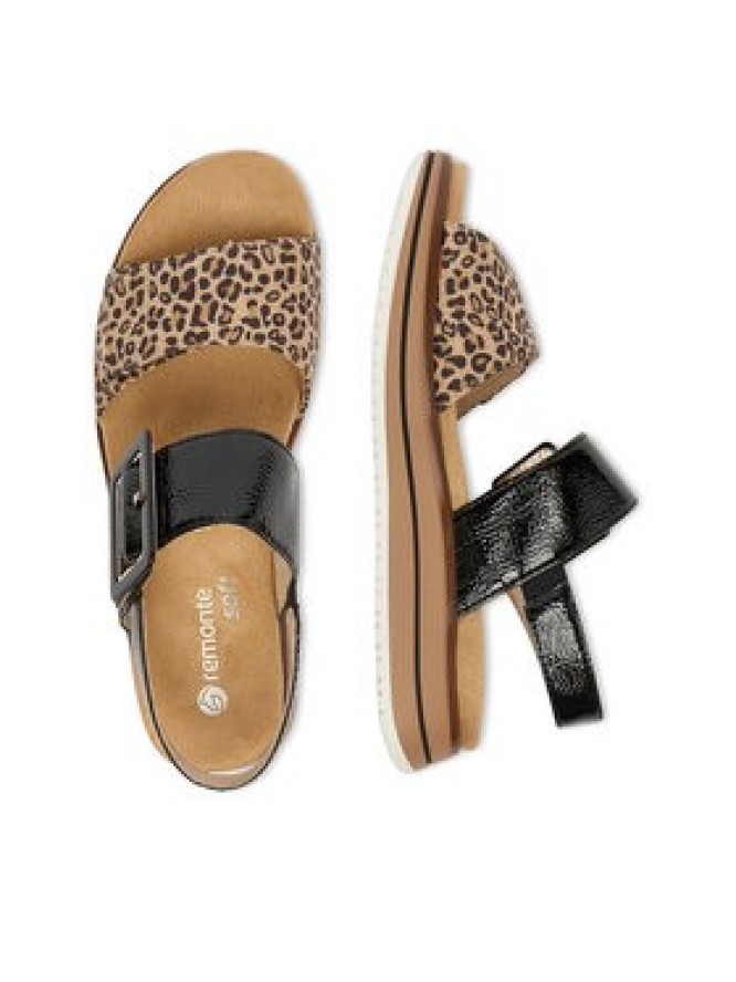 Remonte Sandały CEO-D1J53-04 Czarny