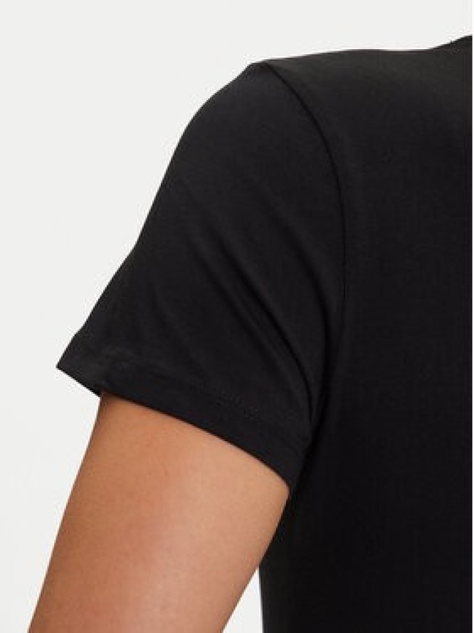 Liu Jo T-Shirt UF5265 JS923 Czarny Regular Fit