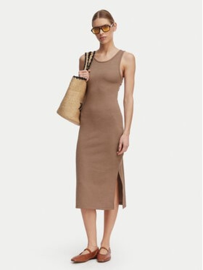 Roxy Sukienka codzienna Good Keepsake ERJKD03442 Zielony Regular Fit