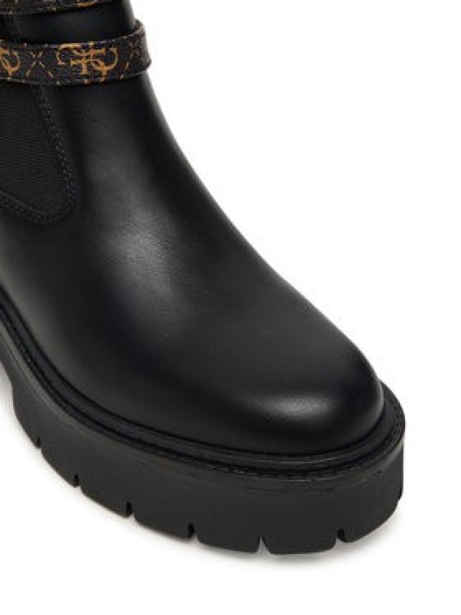 Guess Botki FLTSDR FAL10 Czarny