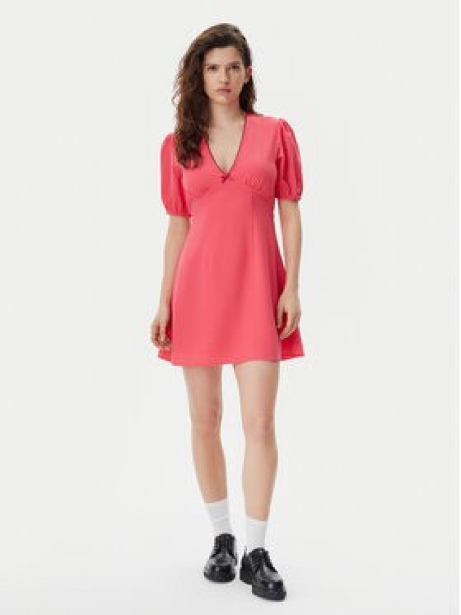 Tommy Jeans Sukienka letnia DW0DW20337 Różowy Regular Fit