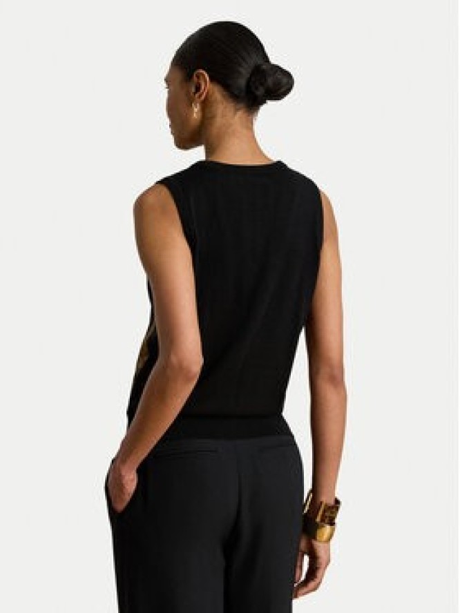 LAUREN RALPH LAUREN Bluzka 200P13976001 Czarny Regular Fit